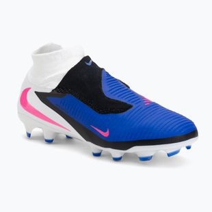 Кросівки футбольні чоловічі Nike Phantom 6 High Pro FG racer blue/white/pink blast