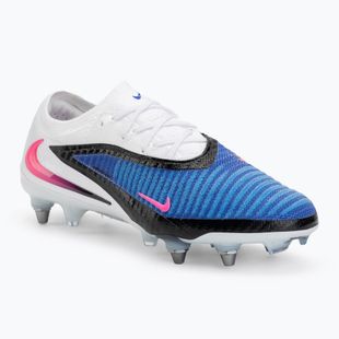 Кросівки футбольні чоловічі Nike Phantom 6 Low Elite SG-Pro racer blue/white/pink blast