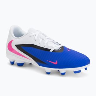 Кросівки футбольні чоловічі Nike Phantom 6 Low Club FG/MG racer blue/white/pink blast