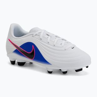 Кросівки футбольні дитячі Nike Tiempo Maestro Club Jr FG/MG white/racer blue/pink blast/black