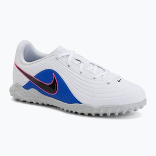 Кросівки футбольні дитячі Nike Tiempo Maestro Club Jr TF white/racer blue/pink blast/black