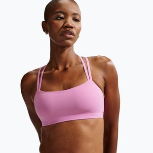 Бюстгальтер для тренувань Nike Zenvy Strappy Light-Support light magenta/white