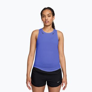 Футболка для бігу жіноча Nike AeroSwift Dri-Fit ADV Singlet sapphire/black
