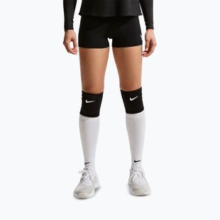 Шорти для тренувань жіночі Nike Pro Mid Rise Biker 3" black/white/metallic silver