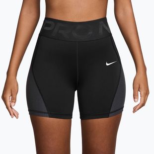 Шорти жіночі Nike Pro Sculpt High Waisted 5" Biker black/anthracite/white