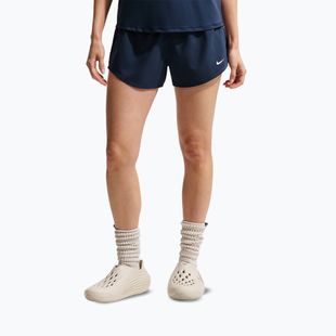 Шорти для тренувань жіночі Nike One midnight navy/white