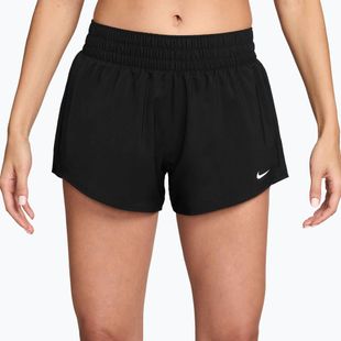 Шорти жіночі Nike One Dri-Fit 3" black/white