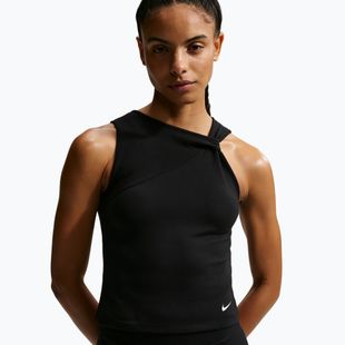 Футболка для тренувань жіноча Nike One Dri-Fit TT black/white