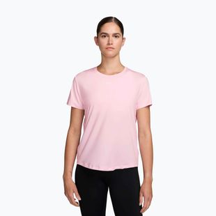 Футболка жіноча Nike One Classic Dri-Fit pink foam/white