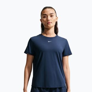 Футболка для тренувань жіноча Nike One Classic midnight navy/white