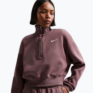 Кофта жіноча Nike Sportswear Phoenix Fleece 1/2 Zip Cropped tattoo/sail