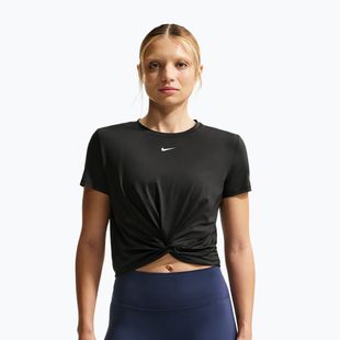 Футболка жіноча Nike One Classic Twist Dri-Fit black/white