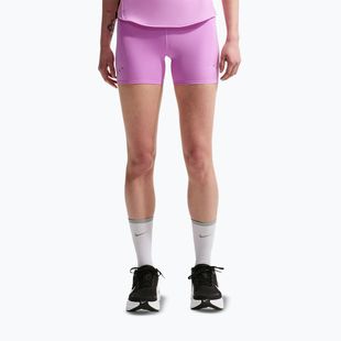 Шорти для бігу жіночі Nike Swift High-Waisted 4" light magenta