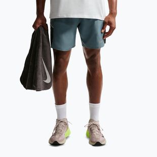 Шорти для бігу чоловічі Nike Miler Dri-Fit Brief Lined7" mineral slate