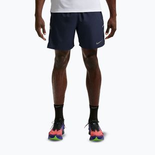 Шорти для бігу чоловічі Nike Miler Dri-Fit 2in1 7" midnight navy