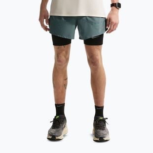 Чоловічі шорти Nike Stride Dri-Fit Brief-Lined 5" mineral slate