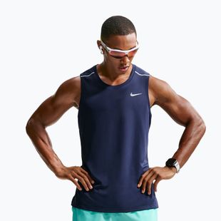 Футболка для бігу чоловіча Nike Miler Dri-Fit midnight navy