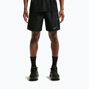 Шорти для бігу чоловічі Nike Miler Dri-Fit 2in1 7" black/black