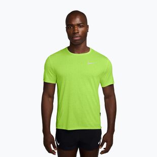 Футболка для бігу чоловіча Nike Miler Breathe volt ice