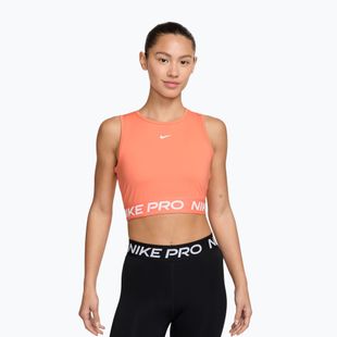 Топ для тренувань жіночий Nike Pro Dri-Fit crimson bliss/white
