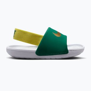 Дитячі шльопанці Nike Kawa malachite/sonic yellow