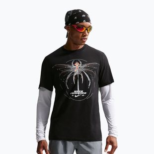Футболка для бігу чоловіча Nike Dri-Fit Running black