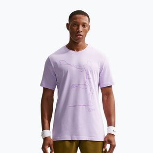 Футболка тенісна чоловіча Nike Court Dri-Fit violet mist