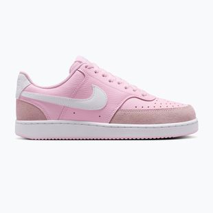 Взуття жіноче Nike Court Vision Low Suede pink foam/white