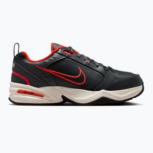 Кросівки для тренувань чоловічі Nike Air Monarch IV dark smoke grey/picante red/black