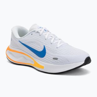 Кросівки для бігу чоловічі Nike Journey Run white/total orange/blue crystal