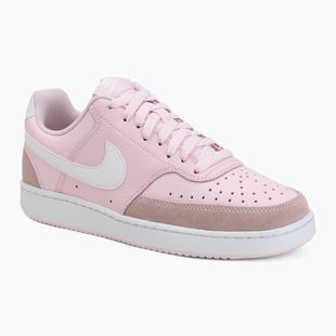 Взуття жіноче Nike Court Vision Low Suede pink foam/white