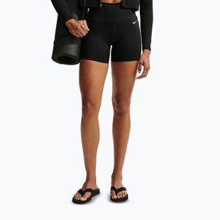 Шорти жіночі Nike One High Waisted Biker 5" black/black/white