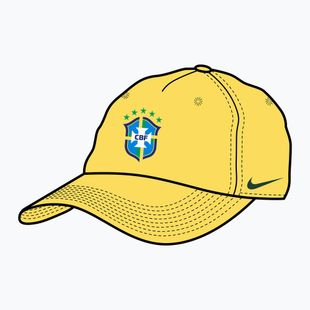 Кепка Nike Club Brazil Poly canary