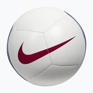 М'яч футбольний Nike Pitch FC Barcelona white/cardinal red size 5
