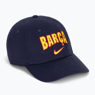 Кепка Nike FC Barcelona Club Cotton blackened blue