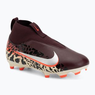 Футбольне взуття дитяче Nike United Jr. Mercurial Superfly 10 Academy MG burgundy crush/metallic silver