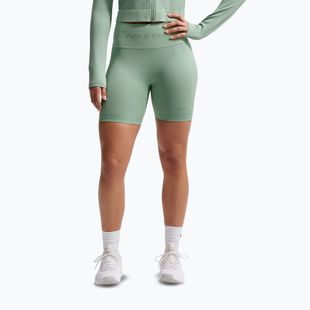Шорти жіночі Nike Pro Seamless High-Waisted Biker 5" steam