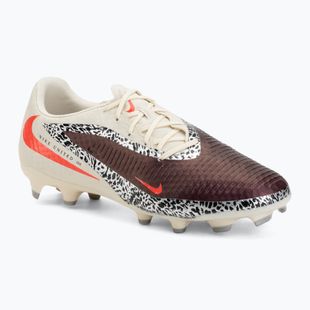 Кросівки футбольні чоловічі Nike United Phantom 6 Low Academy MG burgundy crush/fossil/university red
