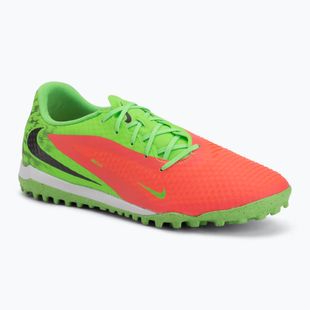 Кросівки футбольні чоловічі Nike Phantom 6 Low Academy Erling Haaland TF hot punch/green strike/black