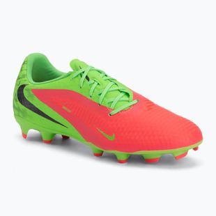 Кросівки футбольні чоловічі Nike Phantom 6 Low Academy Erling Haaland FG hot punch/green strike/black