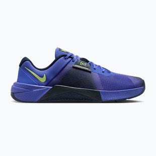 Кросівки для тренувань чоловічі Nike Metcon 10 persian violet/obsidian/light lemon twist