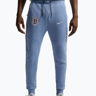 Штани футбольні чоловічі Nike England Tech Fleece Soccer Joggers work blue/white