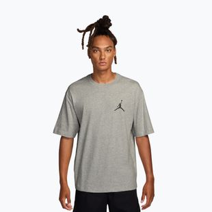 Футболка чоловіча Nike Jordan grey heather/black