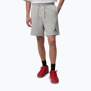 Шорти чоловічі  Jordan Fleece grey heather/black