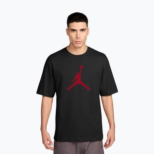 Футболка чоловіча  Jordan black/gym red