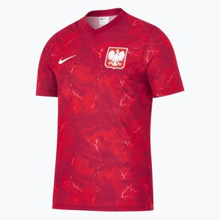 Футболка футбольна чоловіча Nike Dri-Fit Poland Away 2026 noble red/sport red