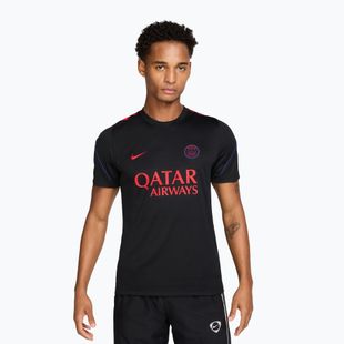 Футболка футбольна чоловіча Nike Paris Saint-Germain Strike Soccer Dri-Fit black/hyper royal/global red/global red