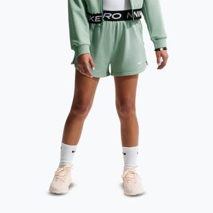 Дитячі шорти Nike Pro Fleece Dri-Fit steam/steam/black/white