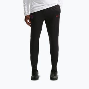 Штани футбольні чоловічі Nike Paris Saint-Germain Strike Dri-Fit black/global red/global red