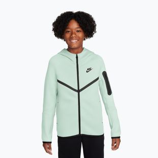 Кофта дитяча Nike Sportswear Tech Fleece Full Zip barely green/black/black
